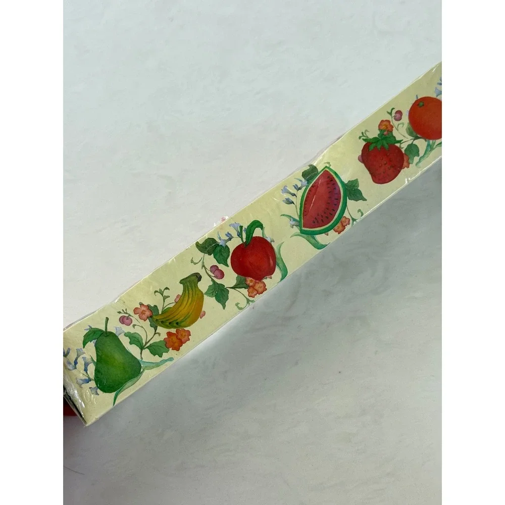 Vintage Strawberry Fruit Tinned Candles Set of 6 Red Novelty Boxed Decor